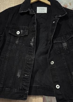 Новий джинсовий піджак zara
