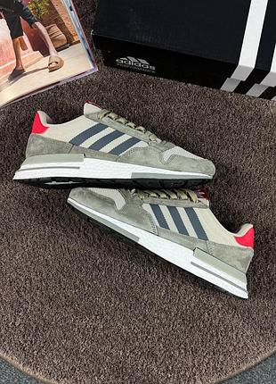 Стильные кроссовки adidas zx 500 rm 'grey four'