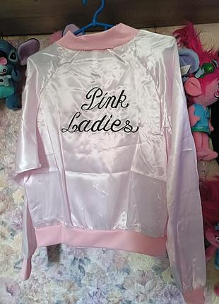 Pink ladies ветровка атласная нежная