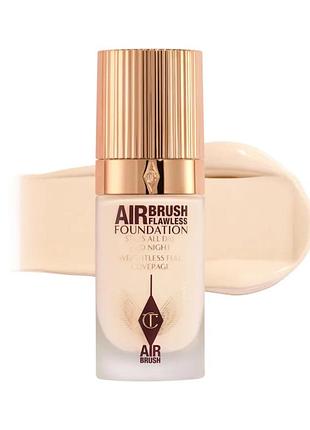 Charlotte tilbury airbrush flawless foundation 1n тональний крем