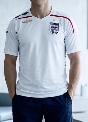 Оригінальна вінтажна джерсі збірної англії umbro (2007–2009)