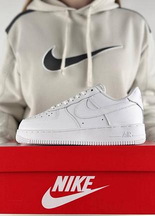 Nike air force 1 '07 w white on white