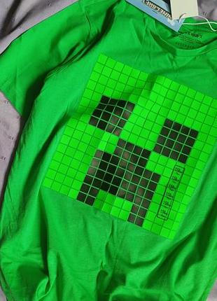 Футболка бавовняна майнкрафт minecraft 158