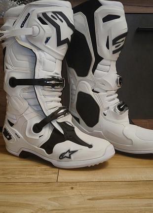 Профессиональные кроссовые мотоботы alpinestars tech 10