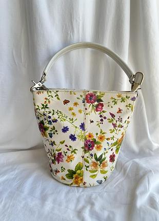 Сумка з квітковим принтом cottagecore floral bag