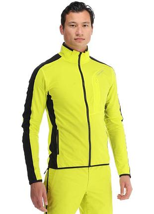 Чоловіча флісова кофта fischer up flex yellow розмір int-xxl
