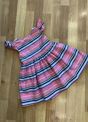 Сукня шикарна у смужку ralph lauren
