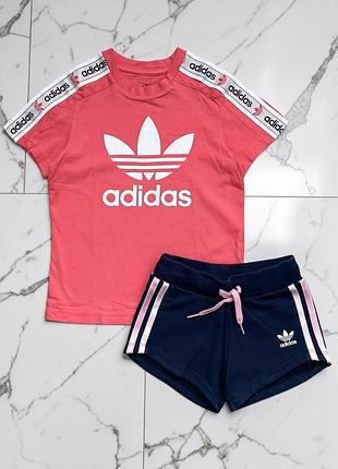 Костюм, комплект adidas оригінал для дівчинки 4-5 років