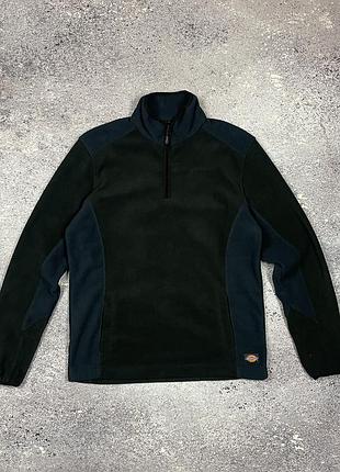 Мужская флисовая кофта 1/4 zip dickies размер s