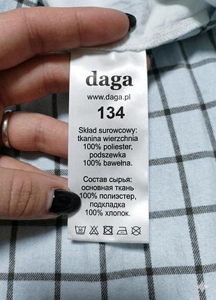 Платье для девочки в клетку 4