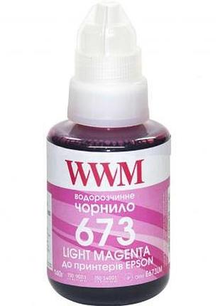 Чорнило wwm epson l800 140г light magenta (e673lm)