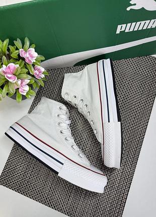 Оригинальные высокие кеды converse 4