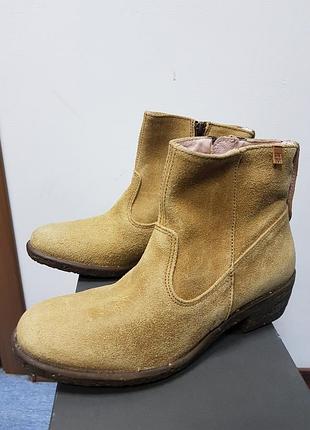Женские ортопедические замшевые ботинки el naturalista 37 оригинал birkenstock