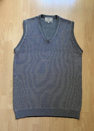 🤍💙 cashmere collection 100% cashmere жилет кашемировый унисекс l-xl