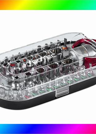 Bs отвертка с набором best mix бит trotec 40 pieces bit and socket wrench set (6200001005) bas77/n