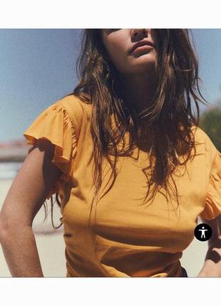 Летняя футболка zara