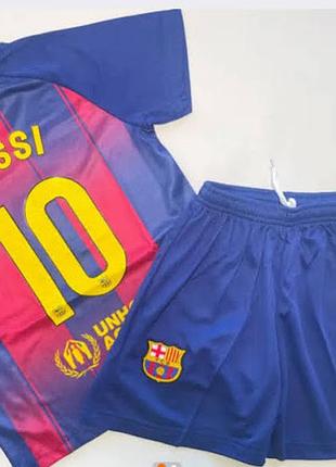 Детская футбольная форма б,у. барселона (fc barcelona).messi.лионель месси сезона 2020- 2021основная.