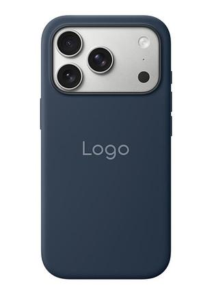 Чехол silicone case с magsafe ic для appleiphone17 pro панель-накладка для телефона айфон 17 про сапфировая вставка для camera