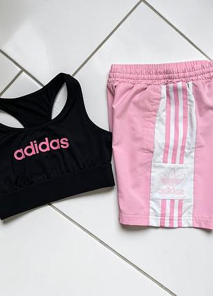 Костюм, комплект adidas оригінал для дівчинки 9-10 років