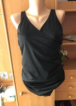 Фирменный компрессионный цельный купальник, р. xl. riviera. оригинал.