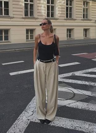 🛘 широкі брюки від zara