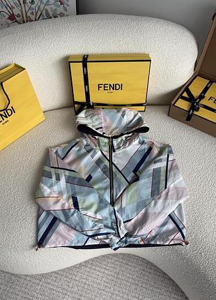 Ветровка женская fendi двусторонняя