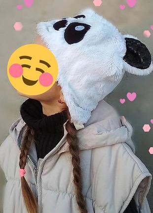 Шапка демі панда
