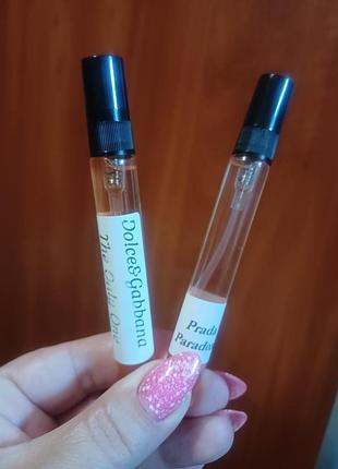 2 по 10мл dolce gabbana the only one,  prada paradoxe