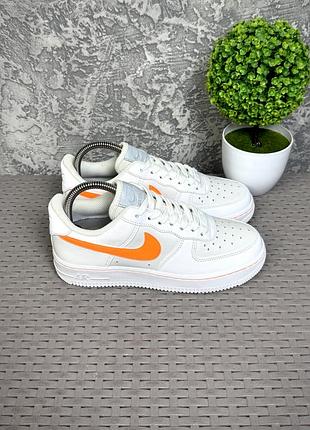 Nike air force 1 кроссовки 37 размер женские кожаные спортивные белые