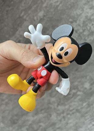 Микки маус оригинальная фигурка от дисней шарнирная