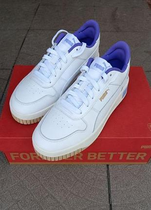 Женские кроссовки кеды puma carina street, размер 40.5,26 см стелька!в идеале!