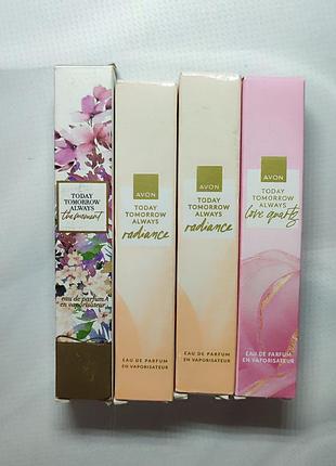 Міні аромати avon tta today radiance this love wonder moment
