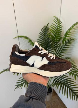 ▪️new balance 327 brailed rich earth brown