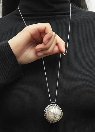 Біжутерія кулон довгий hand made