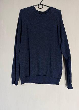 Мужской хлопковый свитер superdry the orange label / джемпер с длинным рукавом (размер xl)