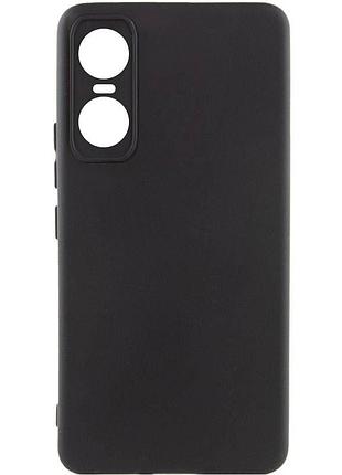 Чехол silicone cover lakshmi full camera (a) для tecno pop 6 pro черный / black