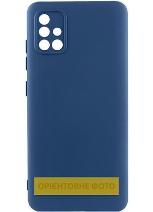 Чохол tpu getman liquid silk full camera для xiaomi redmi 9c синій / deep navy