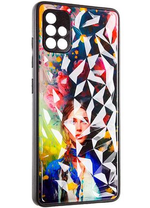 Tpu+pc чохол prisma ladies для samsung galaxy a51 peonies
