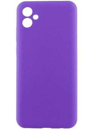 Чохол silicone cover lakshmi full camera (aaa) для samsung galaxy a06 фіолетовий / amethyst