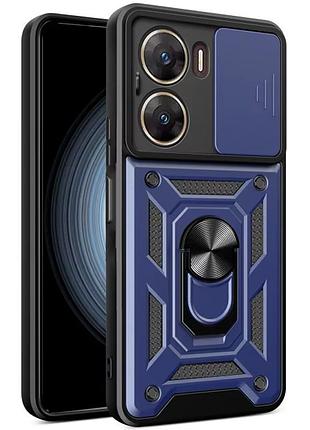 Чехол ummi camshield serge ring для xiaomi poco x7 pro синий / navy