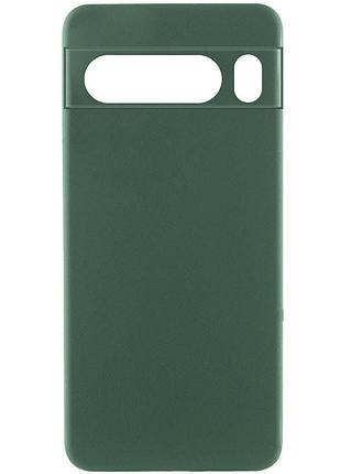 Чехол silicone cover lakshmi full camera (aaa) для google pixel 9 pro xl зеленый / cyprus green