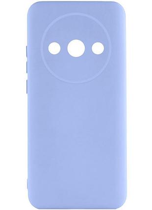 Чохол tpu getman liquid silk full camera для xiaomi redmi a3 бузковий / light purple