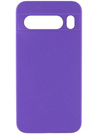 Чохол silicone cover lakshmi full camera (aaa) для google pixel 9 pro xl фіолетовий / amethyst