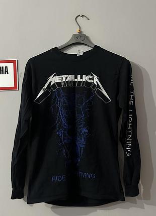 Merch metalica лонгслів 2019