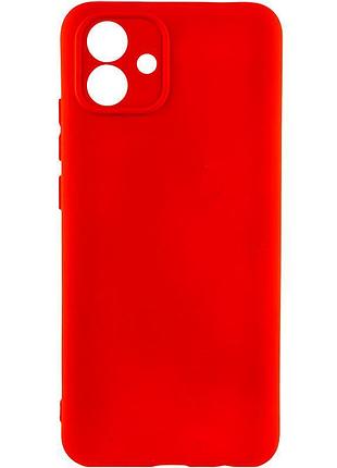 Чохол tpu getman liquid silk full camera для samsung galaxy a07 червоний / dark red