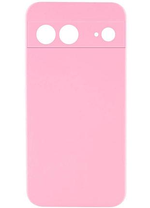 Чехол silicone cover lakshmi full camera (aaa) для google pixel 8 розовый / light pink