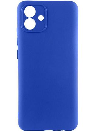 Чохол tpu getman liquid silk full camera для samsung galaxy a07 синій / deep navy
