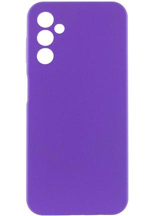 Чехол silicone cover lakshmi full camera (aaa) для samsung galaxy a14 4g/5g фиолетовый / amethyst