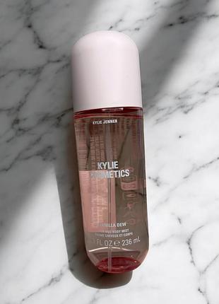 Kylie cosmetics kylie cosmetics hair & body mist емульсія для тіла аромати vanilla dew 236ml