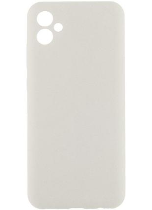 Чехол silicone cover lakshmi full camera (aaa) для samsung galaxy a06 белый / white